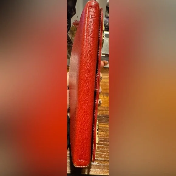 Samantha Thavasa Red &White Leather Wallet Rare Japanese Edition - Picture 8 of 16